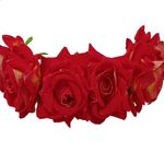 Buy LYF5STAR Bridal Orange Rose Artificial Flower Veni Gajra - Pack of 1 - Purplle