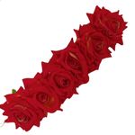 Buy LYF5STAR Bridal Orange Rose Artificial Flower Veni Gajra - Pack of 1 - Purplle