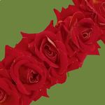 Buy LYF5STAR Bridal Orange Rose Artificial Flower Veni Gajra - Pack of 1 - Purplle