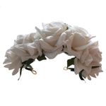 Buy LYF5STAR Bridal White Rose Artificial Flower Veni Gajra - Pack of 1 - Purplle