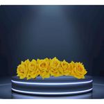 Buy LYF5STAR Bridal Yellow Rose Artificial Flower Veni Gajra - Pack of 1 - Purplle