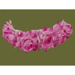 Buy LYF5STAR Bridal Baby Pink Rose Artificial Flower Veni Gajra - Pack of 1 - Purplle