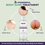 Buy Sanfe Dark Spots & Acne Clearing Body Wash | Prevents Body Acne, Bumpy Skin & Fades Dark Spots250 ml - Purplle
