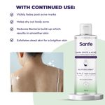 Buy Sanfe Dark Spots & Acne Clearing Body Wash | Prevents Body Acne, Bumpy Skin & Fades Dark Spots250 ml - Purplle