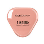 Buy FACES CANADA 3 in 1 HD Matte Compact - Absolute Ivory 01, 8g | Compact + Foundation + Hydration | 8-Hour Stay | Soft Weightless Texture & Silky Coverage | Blends Easily - Purplle