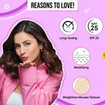 Buy SUGAR POP Liquid Mousse Foundation - 01 Cashew | Buildable Coverage | Matte Finish | All Skin Types | 30 ml - Purplle