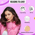 Buy SUGAR POP Liquid Mousse Foundation - 02 Almond | Buildable Coverage | Matte Finish | All Skin Types | 30 ml - Purplle