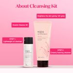 Buy The Face Shop 2 Step Rice Water Bright Kit | Rice Water Bright Foaming Face Wash 100 ml + Rice Water Bright Light Cleansing Oil 55 ml - Purplle