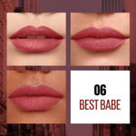 Buy Maybelline New York Sensational Liquid Matte Lipstick 06, Best Babe (7 g) - Purplle