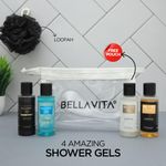 Buy Bella Vita Organic Shower Gels Travel Minis Kit - Purplle