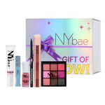 Buy Ny Bae By Purplle - Festive Glow Kit | Strobe Cream | Kajal & Eye Liner Waterproof | Primer | Nail Paint Kit | Makeup Remover | Eyeshadow | Lipstick | Free Makeup Kit for women | Korean Beauty - Purplle