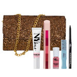 Buy NY Bae By Purplle - Wedding Kit | Free Bag | Strobe Cream | Kajal | 5in1 Lipstick | Mascara | Nail Polish | Korean Beauty | Makeup Kit 70 gm - Purplle