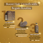 Buy Sesa Regain Hair growth combo | 2 step hair growth kit 100 ml + SESA Regain Medicinal Shampoo 300 ml - Purplle