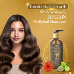 Buy Sesa Regain Hair growth combo | 2 step hair growth kit 100 ml + SESA Regain Medicinal Shampoo 300 ml - Purplle