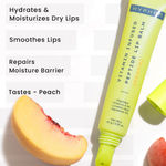 Buy Hyphen Vitamin Infused Peptide Lip Balm - Peach for Dry & Chapped Lips | Hydrating & Moisturizing | Smoothen Lips & Repair Moisture Barrier - 10 gm - Purplle