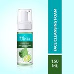 Buy Olivia Clarifying Face Cleansing Foam with Bergamot - 150 ml - Skin Cleansing, Skin Ageing, Dirt Removal, Brightens the Skin - Purplle