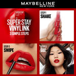 Buy Maybelline New York Suhana's Glam Kit-Vinyl Ink Lipstick & Sky High Mascara (Pouch Free), (6+4.2)ml - Purplle