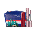 Buy Maybelline New York Suhana's Glam Kit-Vinyl Ink Lipstick & Sky High Mascara (Pouch Free), (6+4.2)ml - Purplle