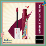 Buy Maybelline NY SuperStay Matte Ink Lipstick, The Archies Collection,Transformer, 5 ml - Purplle