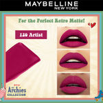 Buy Maybelline NY SuperStay Matte Ink Lipstick, The Archies Collection, Artist, 5ml - Purplle