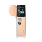 Buy Maybelline New York Liquid Foundation, Fit Me Matte + Poreless, The Archies Limited Edition, Shade 115, 30 ml - Purplle