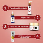 Buy Good Vibes Rosehip Hydrating CSMS Combo (Set of 4) (Facewash 200ml + Serum 10ml + Moisturizer 50g + Sunscreen 50 gm) - Purplle