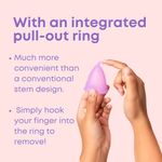 Buy Azah Odour & Rash free Menstrual Cup for Women - Small - Purplle