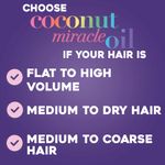 Buy OGX Extra Strength Damage Remedy Coconut Miracle Oil Shampoo | Dry, Frizzy Coarse Hair, Hydrating & Flyaway Taming Shampoo, Paraben Sulfate Free Surfactants 385 ml - Purplle