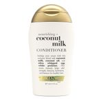 Buy OGX Nourishing + Coconut Milk Moisturizing Conditioner for Strong & Healthy Hair, with Coconut Milk, Coconut Oil & Egg White Protein, Paraben-Free, Sulfate-Free Surfactants, 88.7ml - Purplle