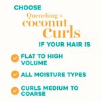 Buy OGX Quenching + Coconut Curls Curl-Defining Conditioner, Nourishing Curly Hair Conditioner with Coconut Oil, Citrus Oil & Honey, Paraben-Free with Sulfate-Free Surfactants - 385ml - Purplle