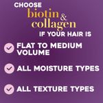 Buy OGX Thick & Full + Biotin & Collagen Volumizing Shampoo for Thin Hair, Thickening Shampoo with Vitamin B7 & Hydrolyzed Wheat Protein, Paraben-Free, Sulfate-Free Surfactants, 385ml - Purplle