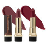 Buy FACES CANADA Festive Hues - Comfy Matte Creme Lipstick Pack of 2 - Oh So Serious & Over And Out (4.2gx2) | 8HR Long Stay | Creamy Matte Finish | Intense Color | Single Stroke Smooth Application - Purplle