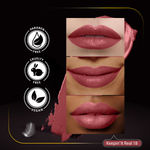 Buy FACES CANADA Festive Hues - Comfy Matte Creme Lipstick Pack of 2 - Livin' It Up & Keepin’ It Real (4.2gx2) | 8HR Long Stay | Creamy Matte Finish | Intense Color | Single Stroke Smooth Application - Purplle