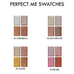Buy Glam 21 Perfect Me! Highlighter Palette Blusher | Weightless Longlasting Illuminating Glow Face Kit| 13.2gm (Shade-04) - Purplle