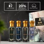 Buy Carlton London Unisex ELITE Gift Set of 4 EDP Perfume - 20 ml each - Purplle