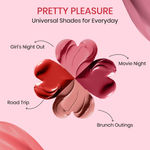 Buy NY Bae Kohl & Kiss Duo | Black Kajal | Waterproof | Eye Makeup | 4in1 Lipstick | Pretty Pleasure | Matte Lipstick | Pigmented | Makeup Kit | Combo - Purplle