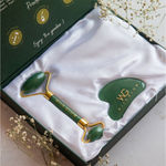 Buy WildGlow Green Jade and Gua Sha 2Pcs - Purplle