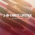 Buy Swiss Beauty Lip Stain Matte Lipstick - Orange-Red (3.4 g) - Purplle