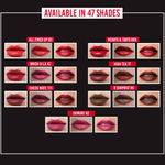 Buy Colorbar Velvet Matte Lipstick Check Mate - Maroon (4.2 g) - Purplle