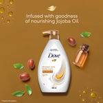 Buy Dove Dryness Care Body wash with Jojoba Oil (800 ml) - Purplle