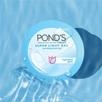 Buy Ponds Super Light Gel Non - Sticky Fresh Feel Moisturiser With Hyaluronic Acid + Vitamin E - Purplle