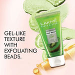 Buy Lakme Blush & Glow Refreshing Kiwi Facewash, with Vitamin C Serum 100 gm - Purplle