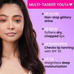 Buy Dot & Key Glitter Bomb SPF 30 Lip Balm for Smooth Soft Lips with Vitamin C+E, Tinted Lip Balm for Women, 12 gm - Purplle