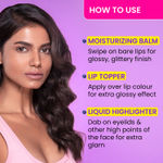 Buy Dot & Key Glitter Bomb SPF 30 Lip Balm for Smooth Soft Lips with Vitamin C+E, Tinted Lip Balm for Women, 12 gm - Purplle