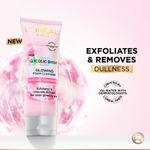 Buy L'Oreal Paris Innovation Glycolic- Bright Glowing Daily Cleanser Foam, 100ml | Glycolic acid, Exfoliates and Removes Dullness for even glowing skin - Purplle
