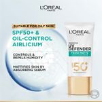 Buy L'Oreal Paris UV Defender Serum Protector Sunscreen SPF 50+, Matte & Fresh (50 ml) - Purplle