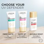 Buy L'Oreal Paris UV Defender Serum Protector Sunscreen SPF 50+, Matte & Fresh (50 ml) - Purplle