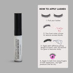 Buy Cuffs N Lashes Eyelash Glue ' 3 ml ' - White - Purplle