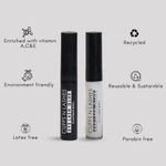 Buy Cuffs N Lashes Eyelash Glue Combo of 2 Black & White ' 3ml ' - Purplle