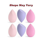 Buy Cuffs N Lashes Makeup Blender/Sponge Set of 6 - Purplle